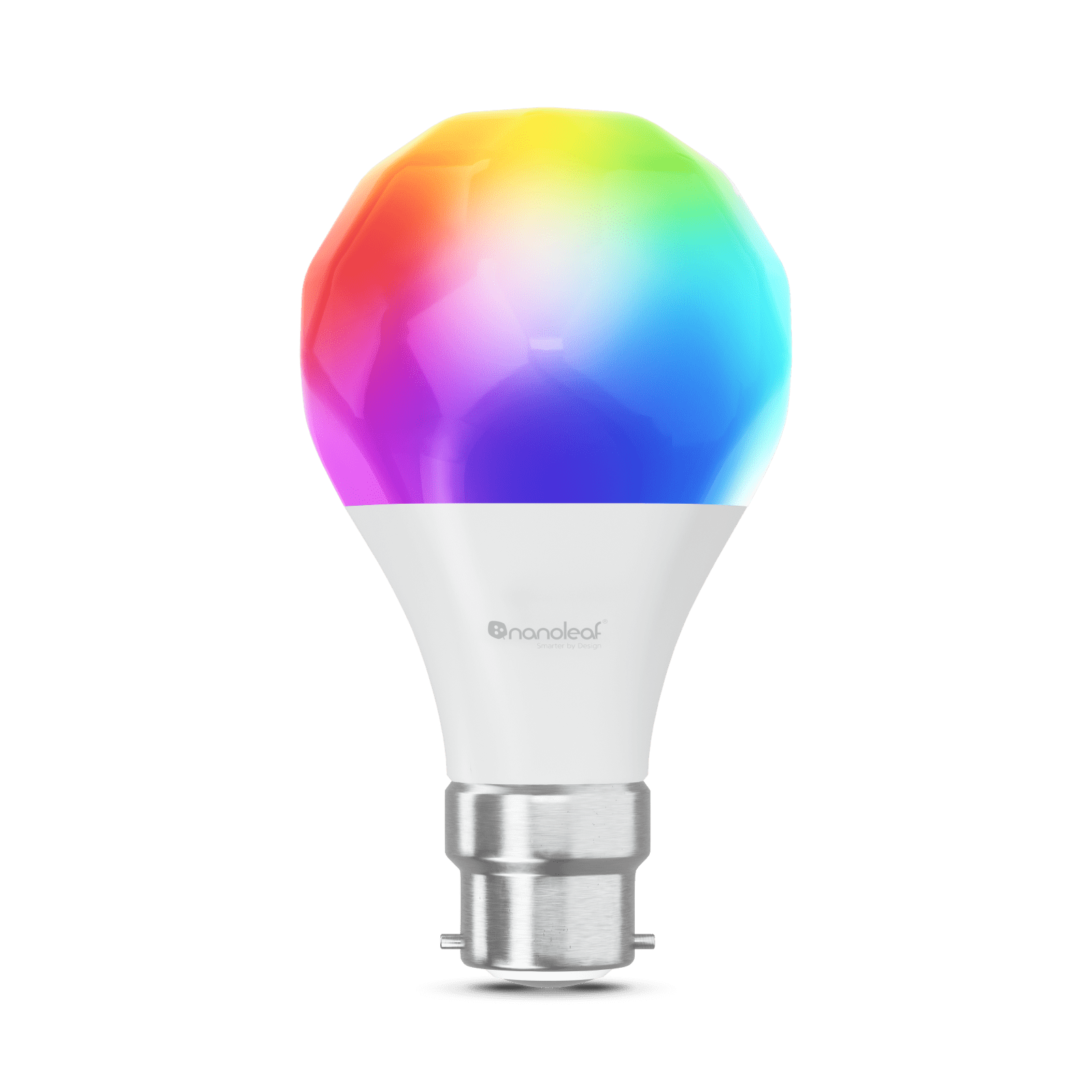 Smart Bulb – Dimmable, Colour Changing LED E27 + B22 Bayonet Adapter – Hey!  Smart Home