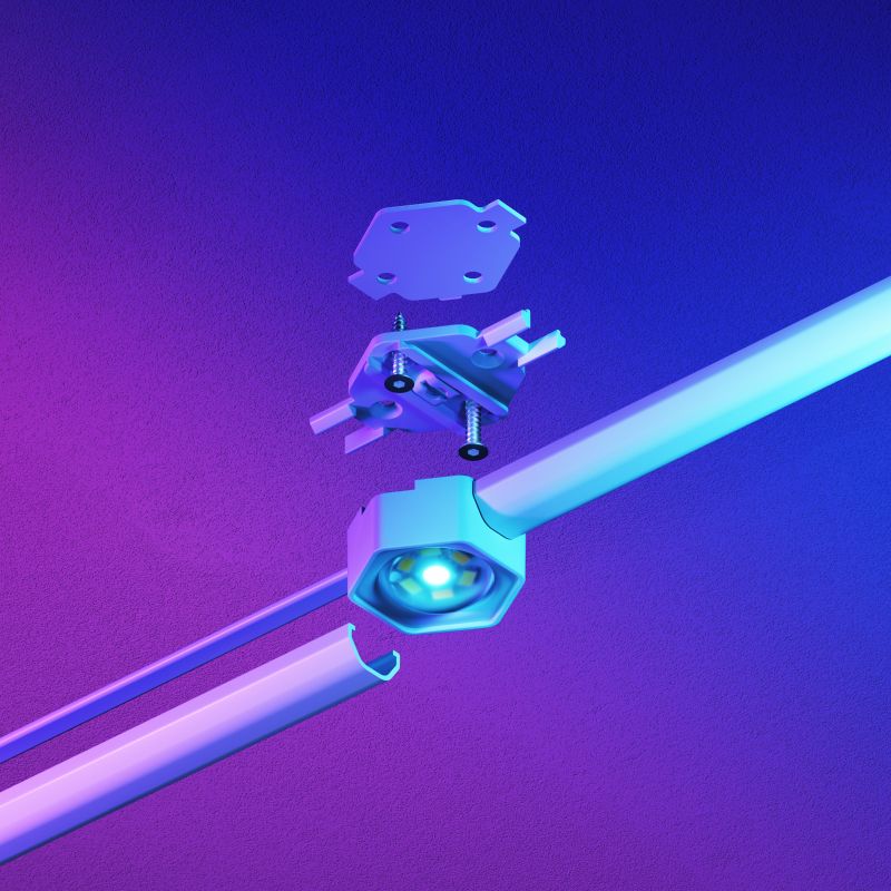 Nanoleaf Matter Smart Multicolor Permanent Outdoor Lights RGBWIC