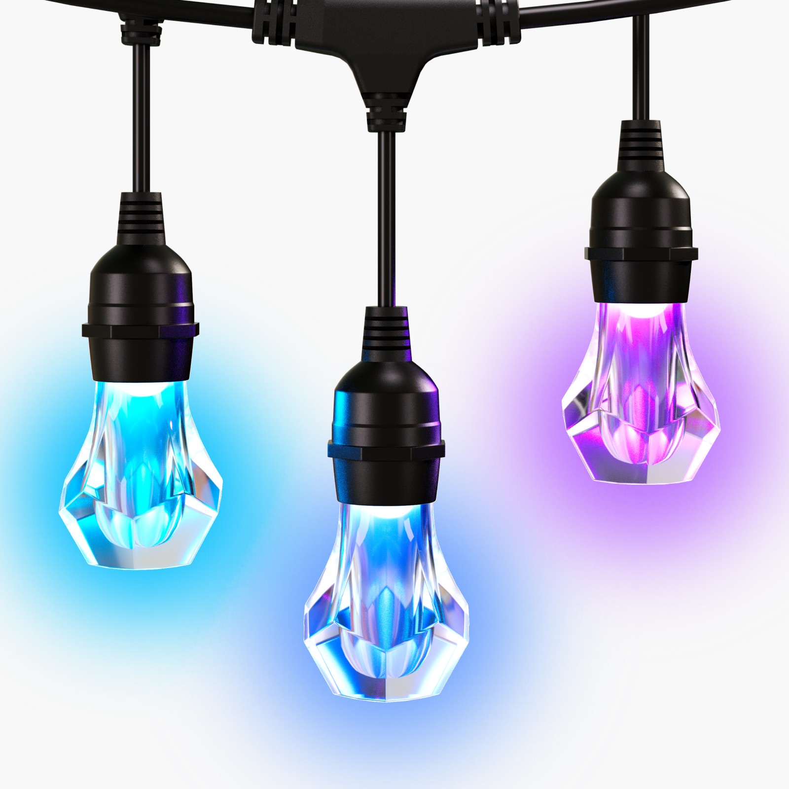 Matter Smart Multicolor Outdoor String Lights Expansion Pack 49ft 15 Metres NF084E00 20SLO Nanoleaf